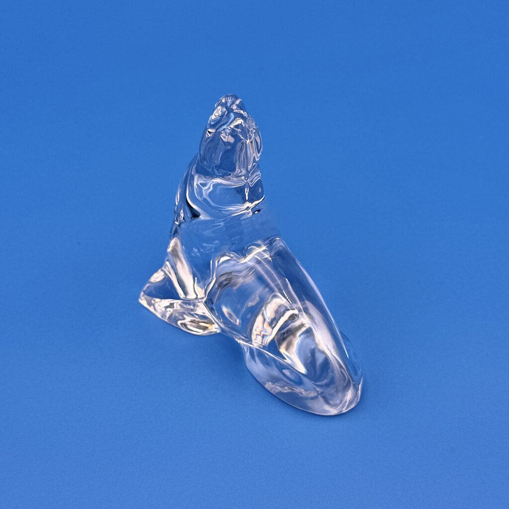 Set Of 5 Franklin Mint Crystal Sea Sculpture Collection By Richard Ellis