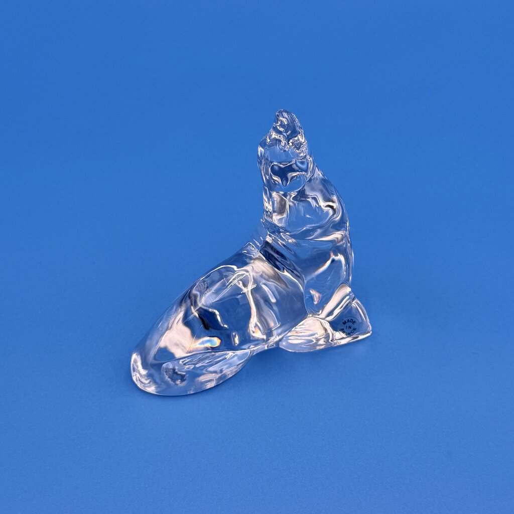 Set Of 5 Franklin Mint Crystal Sea Sculpture Collection By Richard Ellis