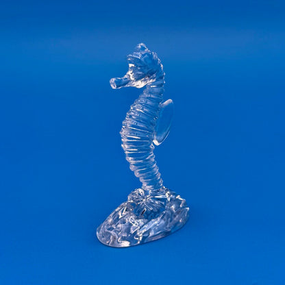 Set Of 5 Franklin Mint Crystal Sea Sculpture Collection By Richard Ellis