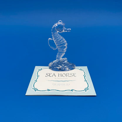 Set Of 5 Franklin Mint Crystal Sea Sculpture Collection By Richard Ellis