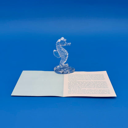 Set Of 5 Franklin Mint Crystal Sea Sculpture Collection By Richard Ellis
