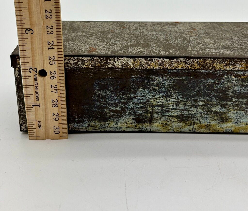 Vtg. Tin Box and 2 Vtg. Tin Match Safes /j