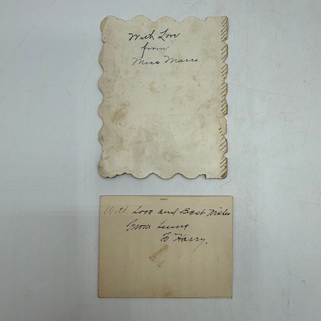 Lot of 13 Antique Valentine’s Day Cards Embossed Die Cut Pop Up /cb