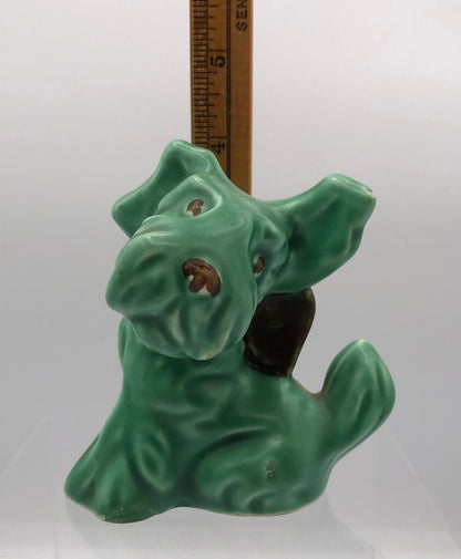 1950s Sylvac Green Scottie Dog Figurine #1119 /b