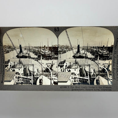 Set Of 38 Antique Stereoview Cards Early 20th Century International Scenery Real Photos /cb