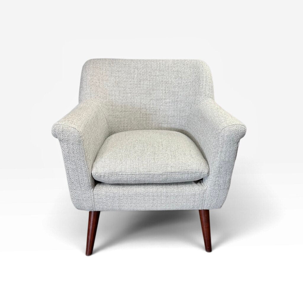 Gray Modern Upholstered Chair