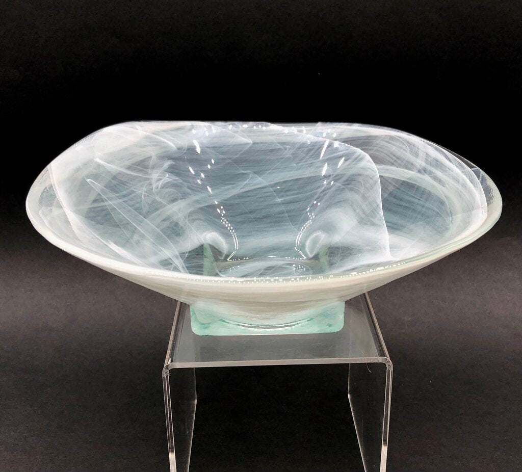 Vidrios San Miguel Recycled Blown Glass Decorative Bowl /b