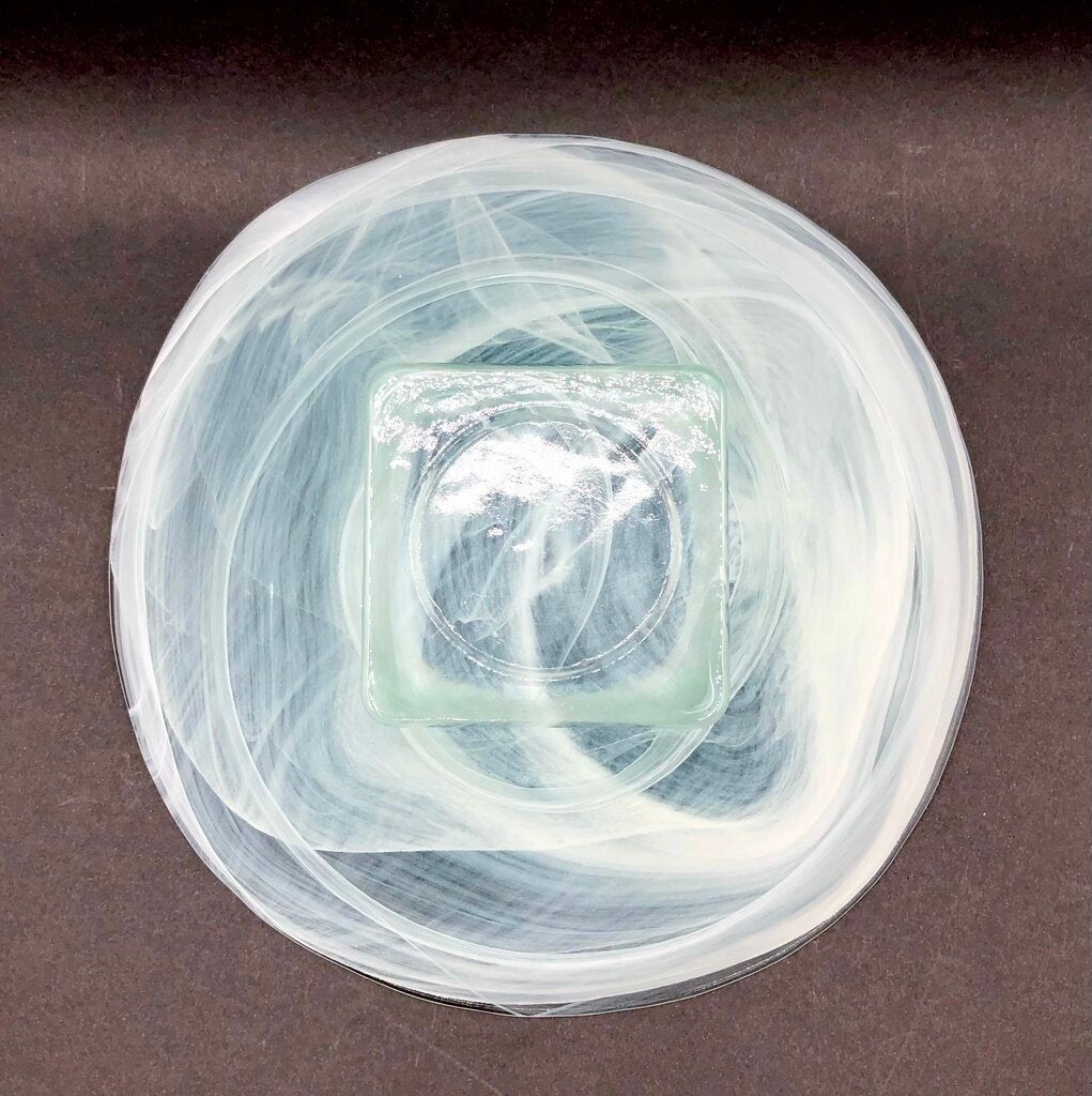 Vidrios San Miguel Recycled Blown Glass Decorative Bowl /b