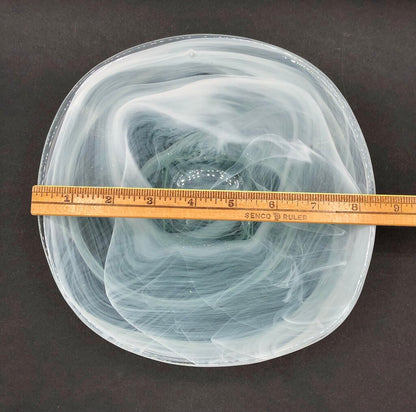 Vidrios San Miguel Recycled Blown Glass Decorative Bowl /b