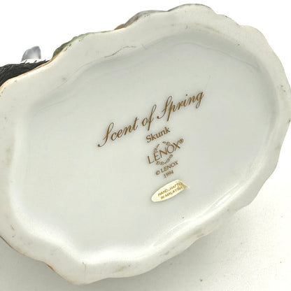 VTG Lenox Scent of Spring Skunk Porcelain Figurine 1994