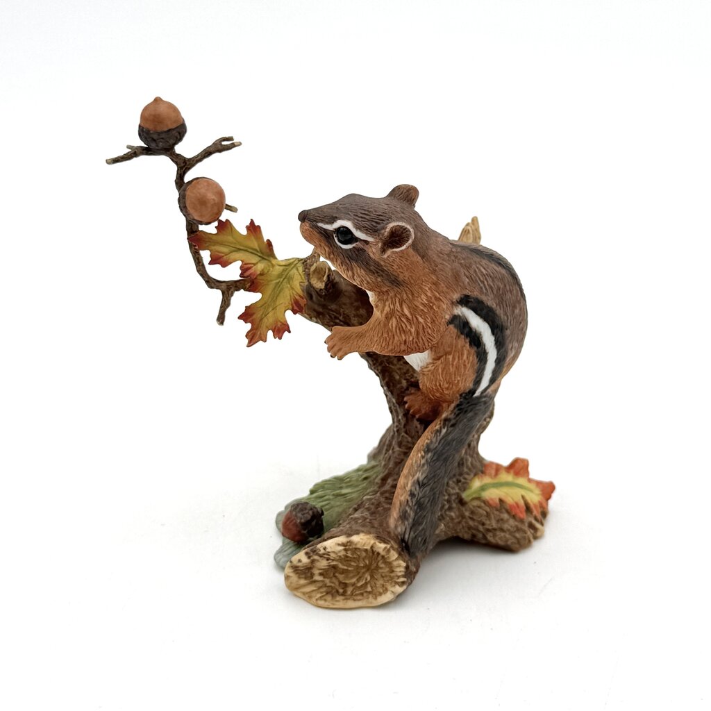 VTG Lenox Autumn Adventure Eastern Chipmunk Porcelain Figurine 1994