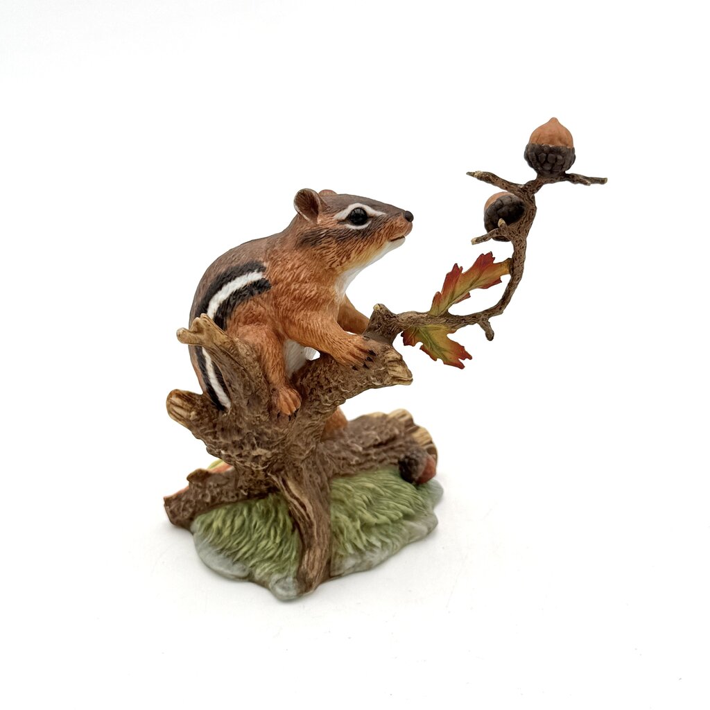 VTG Lenox Autumn Adventure Eastern Chipmunk Porcelain Figurine 1994