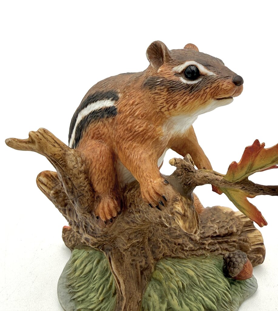 VTG Lenox Autumn Adventure Eastern Chipmunk Porcelain Figurine 1994