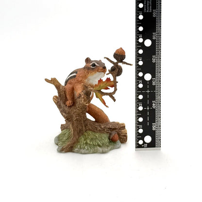 VTG Lenox Autumn Adventure Eastern Chipmunk Porcelain Figurine 1994