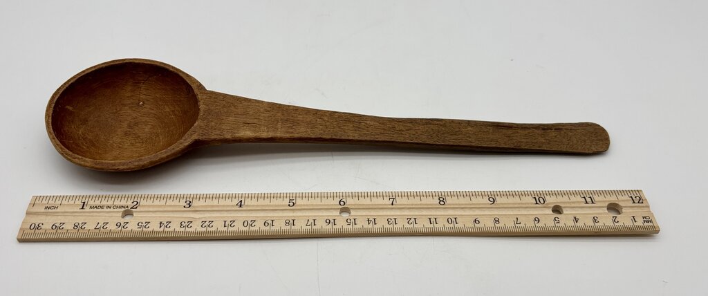 Vtg. Wooden Rolling Pin, Masher, & 2 Spoons /j