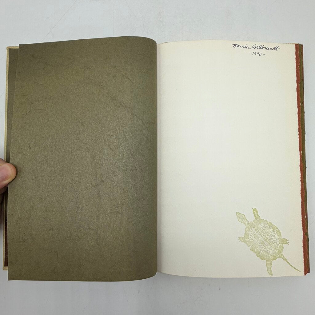Gwen Frostic “Beyond Time” 1971 Hardcover Book Signed First Edition Michigan Nature Art & Poetry /cb