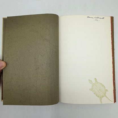 Gwen Frostic “Beyond Time” 1971 Hardcover Book Signed First Edition Michigan Nature Art & Poetry /cb
