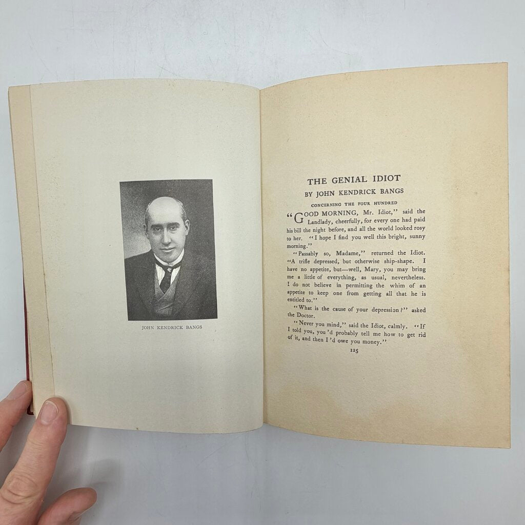 A Book of American Humor Prose 1907 Duffield & Company Twain Ade Nye Antique Hardcover Book /cb