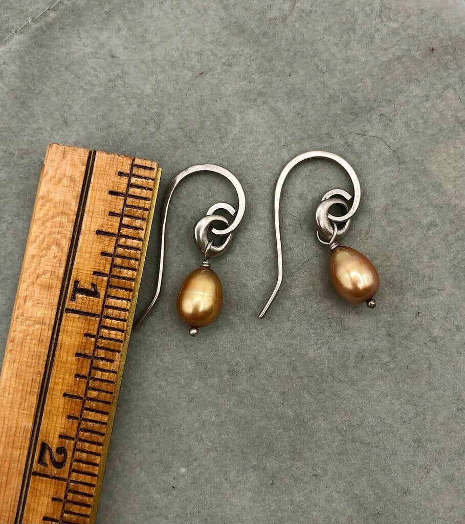 4 Pair Honora/ Silpada Sterling Silver & Fresh Water Pearl Earrings /b