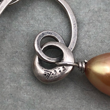 4 Pair Honora/ Silpada Sterling Silver & Fresh Water Pearl Earrings /b