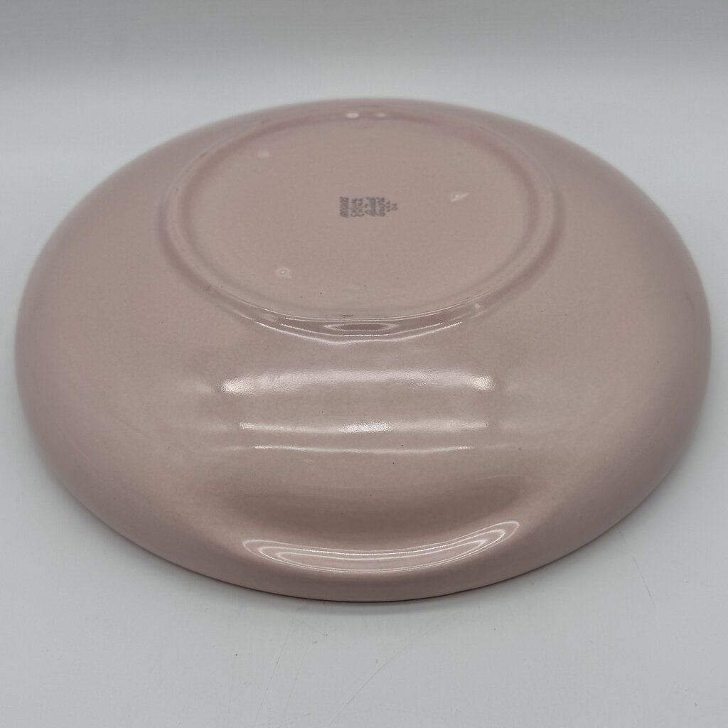 Vintage Iroquois Casual China By Russel Wright Sherbet Pink Divided Serving Bowl 10” /cb