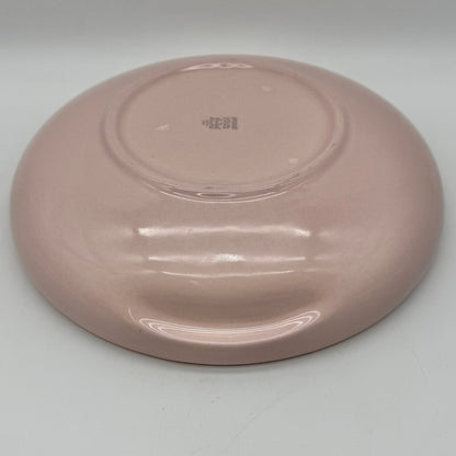Vintage Iroquois Casual China By Russel Wright Sherbet Pink Divided Serving Bowl 10” /cb