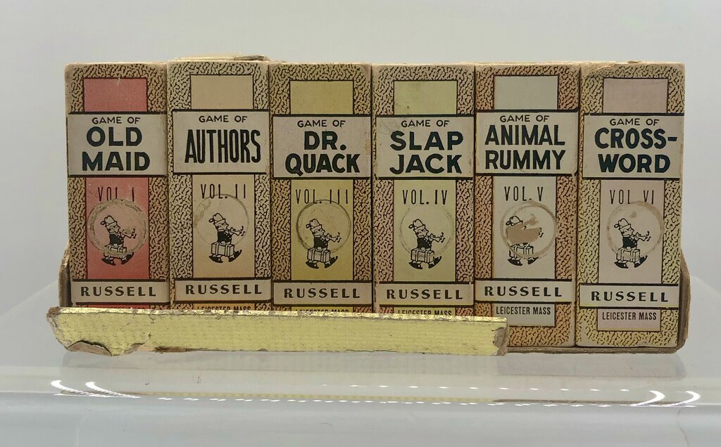 1930s Russel Leicester Library Of Games Set Of Card Games /b