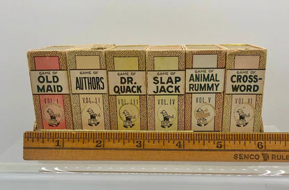 1930s Russel Leicester Library Of Games Set Of Card Games /b