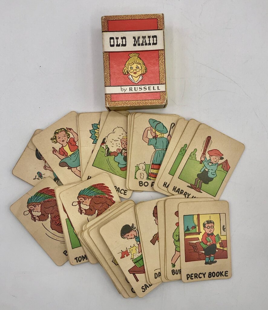 1930s Russel Leicester Library Of Games Set Of Card Games /b