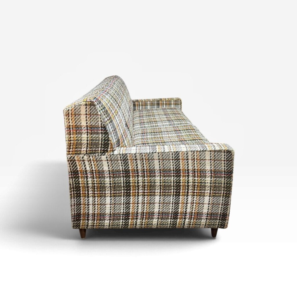 Fashion Manor Tweed Multi-Color 2 Seater Sleeper Sofa