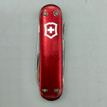 Lot of 3 Victorinox & Wenger Swiss Army Knives Classic Red Multi-Tool /cb