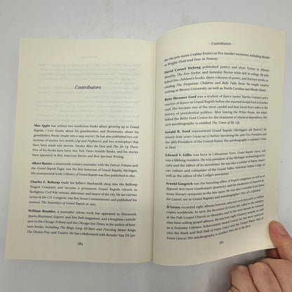 Thin Ice: Coming of Age in Grand Rapids Edited by Reinder Van Til and Gordon Olson 2007 Paperback Autographed Copy /cb