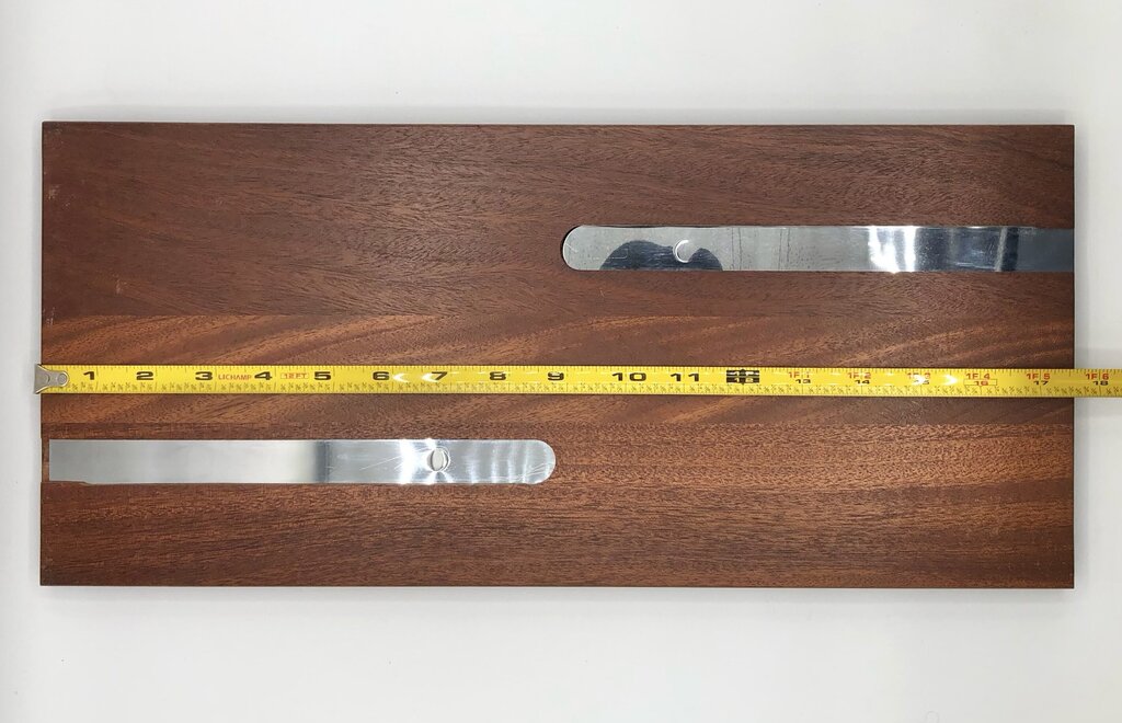 Drueke Model 1977 Club CribbageMaster 3 Track Wood Cribbage Board /b