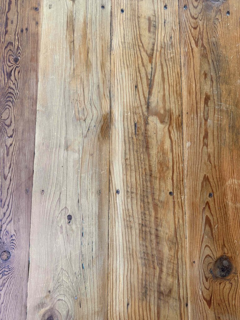 Rustic Solid Wood Coffee Table with Drawer