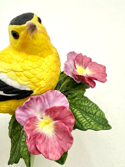 VTG Lenox American Goldfinch Porcelain Figurine
