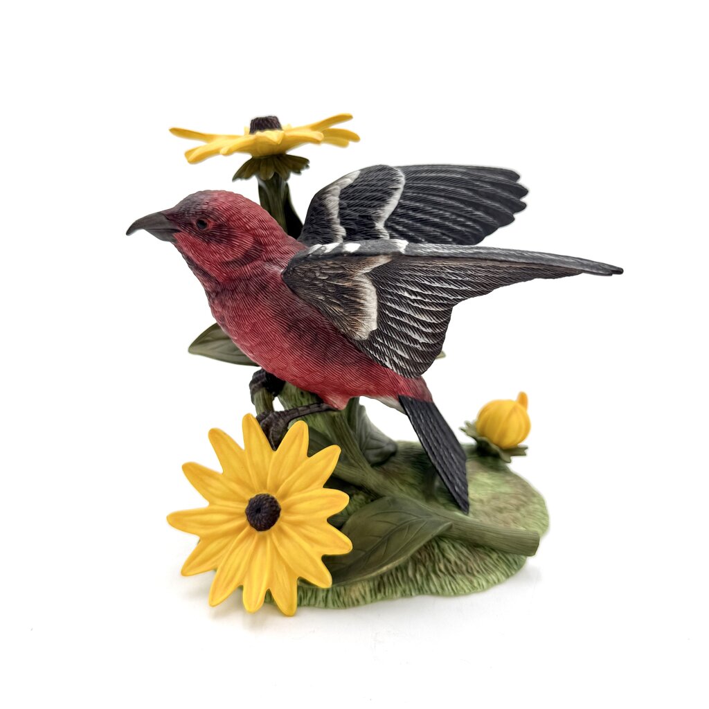 VTG Lenox White Winged Crossbill Porcelain Figurine