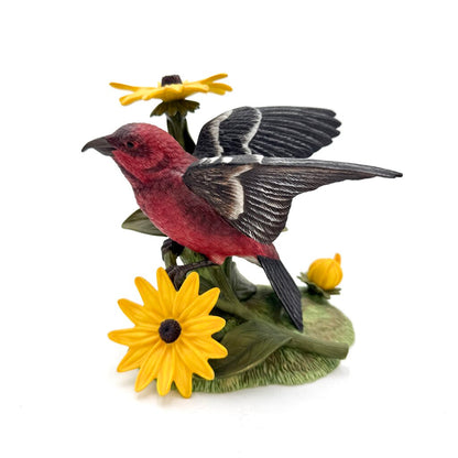 VTG Lenox White Winged Crossbill Porcelain Figurine