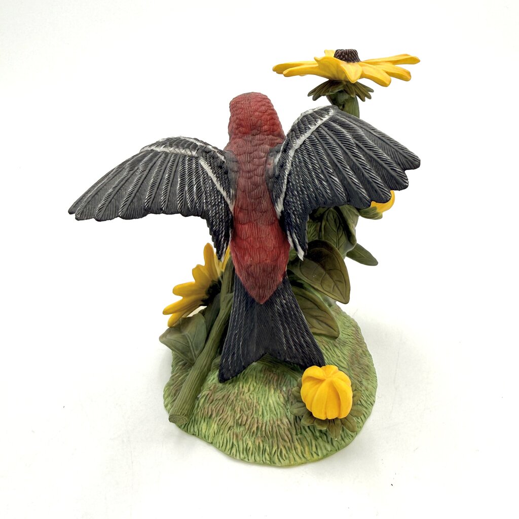 VTG Lenox White Winged Crossbill Porcelain Figurine