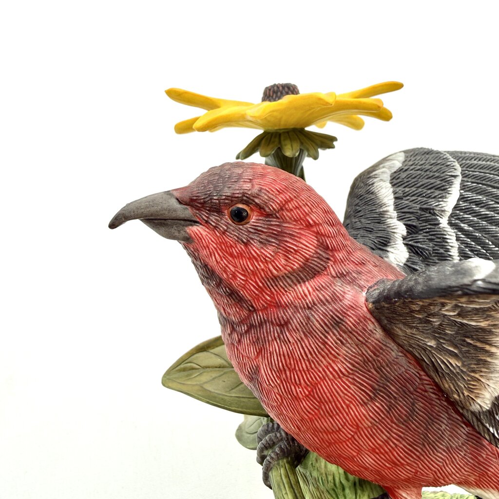 VTG Lenox White Winged Crossbill Porcelain Figurine