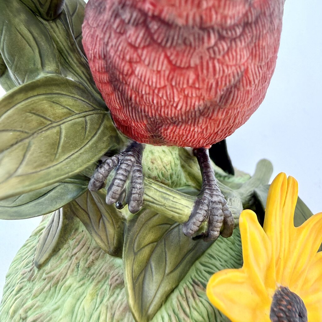 VTG Lenox White Winged Crossbill Porcelain Figurine