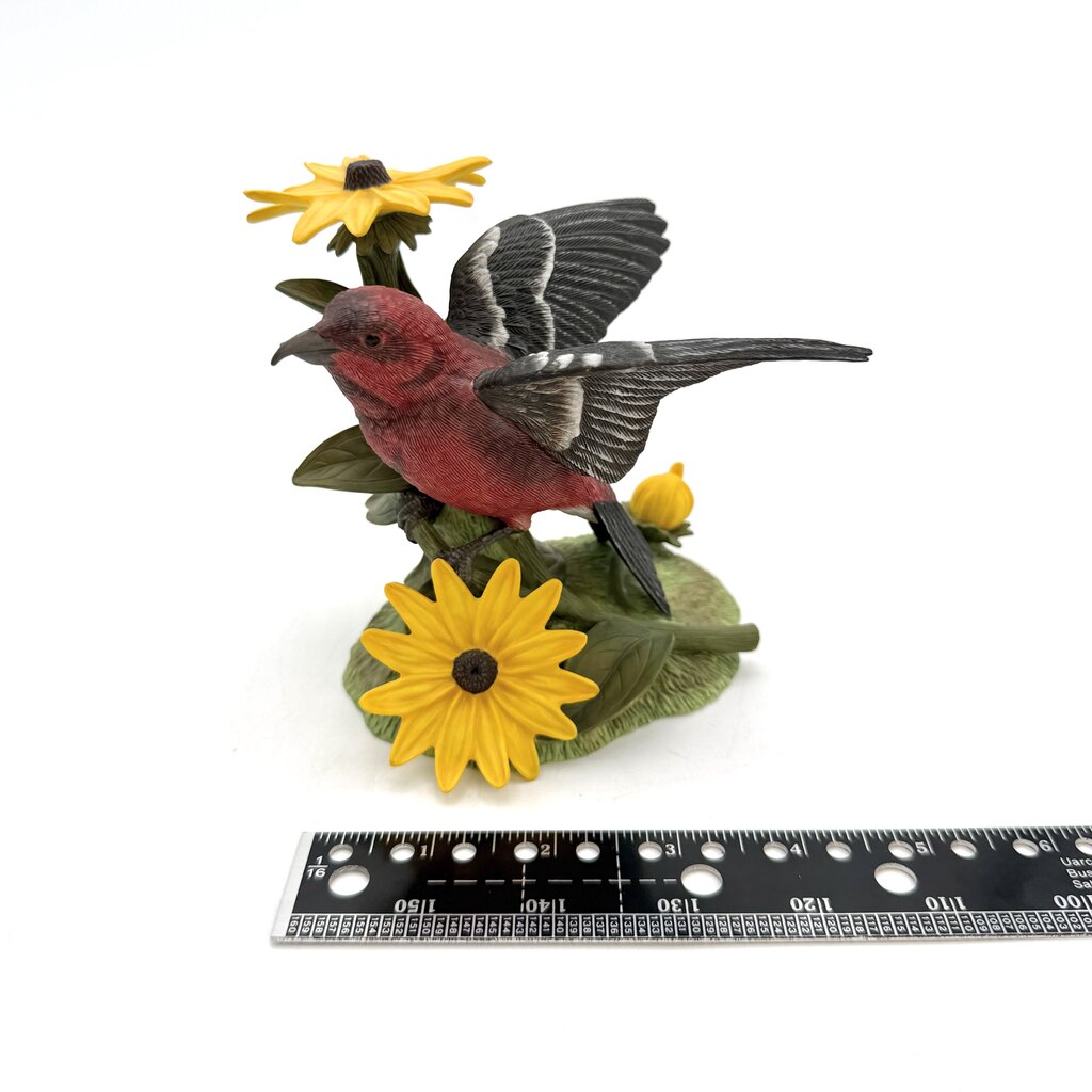 VTG Lenox White Winged Crossbill Porcelain Figurine