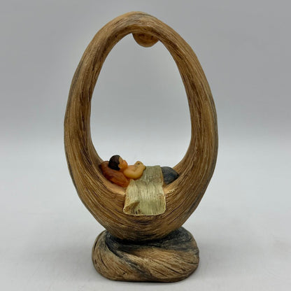 tii Collection J O Y Holy Family Resin 3 Piece Nativity Set /cb