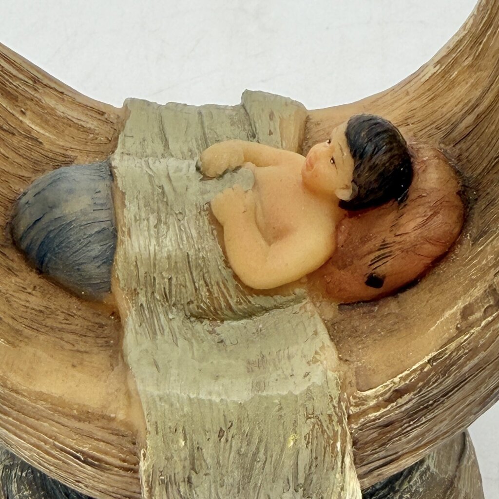 tii Collection J O Y Holy Family Resin 3 Piece Nativity Set /cb