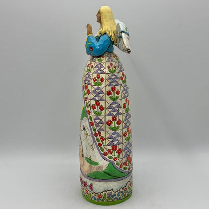 Jim Shore Heartwood Creek 2005 Resurrection Angel Luke 25:5-6 #4004748 /cb