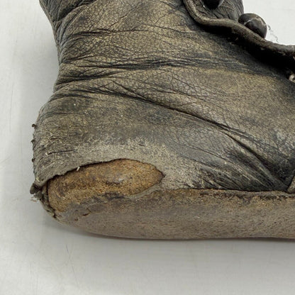 Antique Victorian Baby/Toddler Leather High Top 4 Button Boots /cb