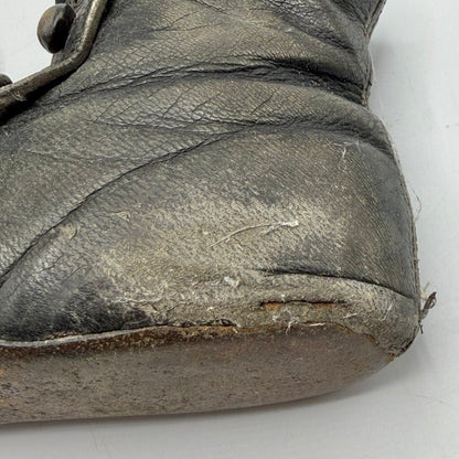 Antique Victorian Baby/Toddler Leather High Top 4 Button Boots /cb