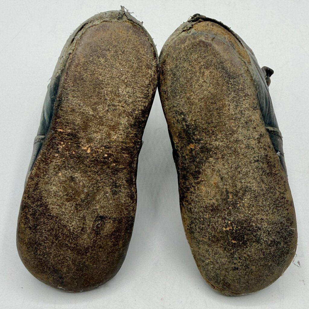 Antique Victorian Baby/Toddler Leather High Top 4 Button Boots /cb