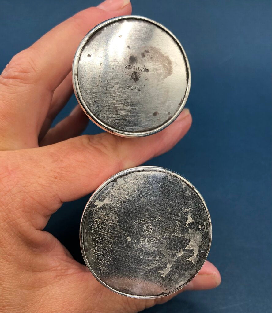Watson Co. Solid Sterling Silver S&P Shakers /b