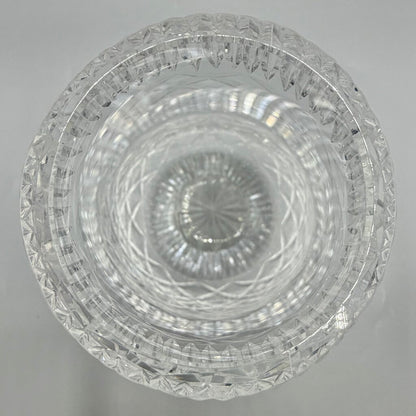 Vintage Waterford Crystal Killeen 7” Flower Vase Made in Ireland /cb