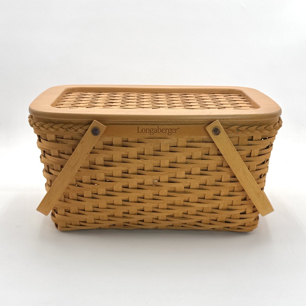 Longaberger 2000 Founder's Market Picnic Basket